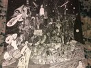 Rudimentary Peni Death Church 1987 UK Import Foldout Poster Sleeve VG+ Vinyl