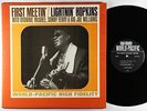 Lightning Hopkins - First Meetin' LP - World-Pacific Mono VG+