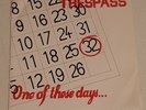 TRESPASS - ONE OF THESE DAYS b/w BLOODY MOON 7