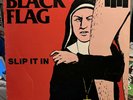 BLACK FLAG Slip It In LP '84 SST 1st Orig Hardcore Punk w/ Insert VG