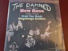 The Damned Superb German New Rose on Red  Vinyl
