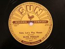 ROCKABILLY ELVIS PRESLEY Baby Let's Play House / I'm Left, You're Right SUN 217