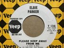 R&B Northern Soul Promo 45 ELBIE PARKER Please Keep Away From Me VEEP listen