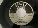 Rare Surf rockabilly 45/ The Runabouts With Johnny Hammer 