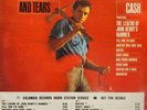 Johnny Cash Blood Sweat And Tears PROMO LP 1962 CL1930 white labels timing strip