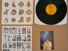 Elvis Presley - WONDERFUL WORLD OF CHRISTMAS LSP-4579 USA 1971 STICKER/PHOTO