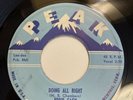 EDDIE CASH   DOING ALL RIGHT   PEAK 1001   Rare Orig. Rockabilly 45
