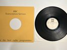 The Cure Glastonbury 1986 Vinyl Lp BBC TRANSCRIPTION SERVICE Rare NM