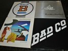 BAD COMPANY (4) VG+/EX LP RECORD LOT: DEBUT/RUN WITH THE PACK/DESOLATION ANGELS
