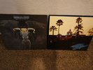 THE EAGLES ONE OF THESE NIGHTS AND HOTEL CALIFORNIA ALBUMS VG++ TO NM RECORDS