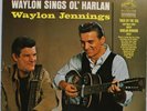 LP WAYLOn JENNINGS  Waylon Sings Ol' Harlan   near MINT