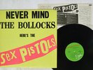 SEX PISTOLS NEVER MIND THE BOLLOCKS VIRGIN VIP-6986 JAPAN VINYL LP