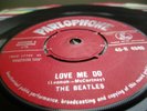THE BEATLES - LOVE ME DO  1962 PRESS 7
