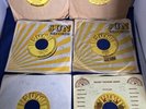 6 Original Sun Vinyl 45 RPM Records Tracy Pendarvis, Jerry Lee Lewis, Jonny Cash