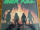 Overkill Feel the Fire. Rare original Megaforce Import LP . Mint Condition.