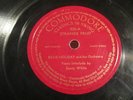 BILLIE HOLIDAY VINTAGE COMMODORE 78 RPM #526 STRANGE FRUIT/ FINE AND MELLOW VG