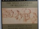 BOSTON SYMPHONY, MUNCH THE 9TH SYMPHONY OF BEETHOVEN 2 LPs RED SEAL RCA LSC 6066
