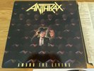 Anthrax - Among The Living - Vinyl LP 1986, Island Records ILPS 9865