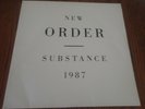 NEW ORDER SUBSTANCE 1987 FACT 200 UK 1ST PRESS VINYL DOUBLE LP ALL VG+ EMBOSSED