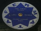 CHUBBY CHECKER 1961 “THE TWIST/LET´S TWIST AGAIN” 10” UNIQUE  78 RPM BRAZIL