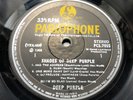 DEEP PURPLE SHADES OF DEEP PURPLE INDIA DUM DUM PARLOPHONE YELLOW ON BLACK LP