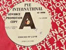 CHUCK JACKSON . Chains of love . Pye International PROMO . Northern WITH Soul .