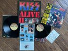 RARE KISS - ALIVE II 1977  W/ ALL INSERTS, BOOKLETS & TATTOOS sterling