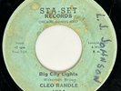 CLEO RANDLE Big City Lights / You Got Everything Sta-Set Soul R&B 45 HEAR
