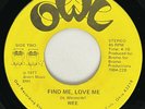 WEE Find Me, Love Me / Can You Boogie Owl Soul Funk Ohio 45 HEAR