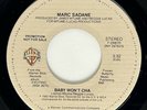 MARC SADANE Baby Won't Cha Warner Bros Modern Soul Promo VG++ 45 HEAR