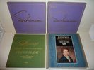 4 BOX PIANO . ANDRE KRUST . DIETER ZECHLIN . FRANCE CLIDAT SCHUMANN BEETHOVEN