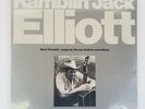 Ramblin’ Jack Elliott Hard Travelin Songs By Woody Guthrie and Others Vtg Vinyl