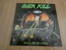 OVER KILL - UNDER THE INFLUENCE + INNER - MADE IN GERMANY - VERY GOOD++