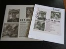 TAJ MAHAL & RY COODER GET ON BOARD LP WITH LARGE SIGNED / AUTOGRAPH PRINT