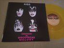 KISS NACI PARA AMARTE YELLOW mexico press UNIQUE ART MEXICAN NICE COVER PROMO