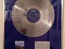 Rush - A Farewell to Kings Platinum Disc Award