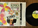 The Kinks FACE TO FACE Orig REPRISE LP 1967 SHRINK & PROMO STICKER MONO NM