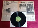 JETHRO TULL - THICK AS A BRICK  LP Newspaper Prima Stampa 1972 Austria