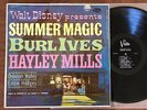 SUMMER MAGIC   DISNEY BUENA VISTA BV-4025 HAYLEY MILLS BURL IVES 1963 LP