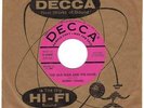 Donny Young The Old Man and The River 45 NM 1959 Rockabilly Decca DJ Promo