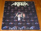 Anthrax 'AMONG THE LIVING' UK 1987 1st Press Vinyl LP Island Records ILPS986