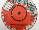 David Barker/ Bob Marley - What a Confusion/ Small Axe - '71 Punch UK 45 Reggae