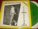 The ROLLING STONES Live From England 1974 Royal Albert Hall 2-LP GREEN vinyl set