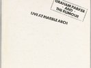Graham Parker And The Rumour, Live At Marble Arch, 1976 UK promo LP