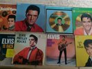Bundle of 8 LP's by Elvis inc. Golden Records Vol. 1-4