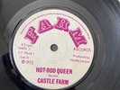 Rare record, VG condition, CASTLE FARM: Hot-Rod Queen / Mascot, Farm 1 label