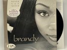 Brandy - Never Say Never - 1998 US 1st Press (EX) HYPE Sticker Ultrasonic Clean