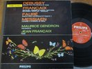 MAURICE GENDRON - JEAN FRANCAIX / DEBUSSY - FAURE - MESSIAEN / PHILIPS