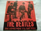 THE BEATLES   SHE LOVES YOU ** 1963 Sweden PARLOPHONE 7