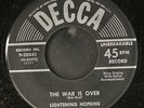 LIGHTNIN' HOPKINS: the war is over DECCA 7